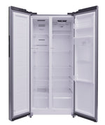 Load image into Gallery viewer, Frost Free Side By Side Fridge Freezer Stainless Steel
