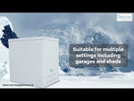 Load and play video in Gallery viewer, S11100MEC 2 in 1 Chest Freezer
