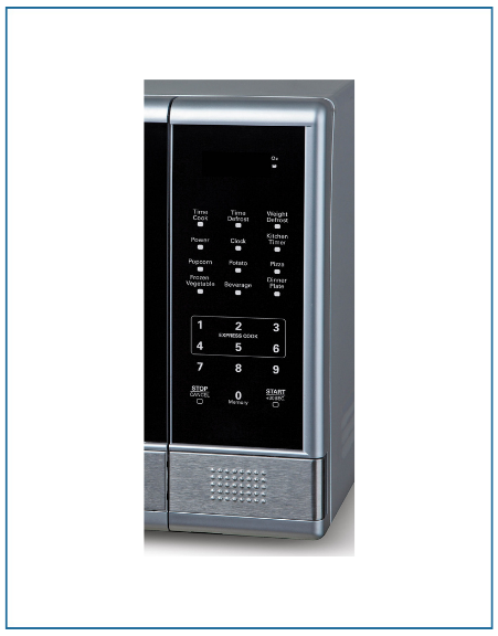 S925CLMELSS 25Ltr 900w Family Size Microwave Digital Control - Image 2