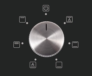 S25CPSS Digital Fan Oven and Touch Hob Stainless Steel - Image 2